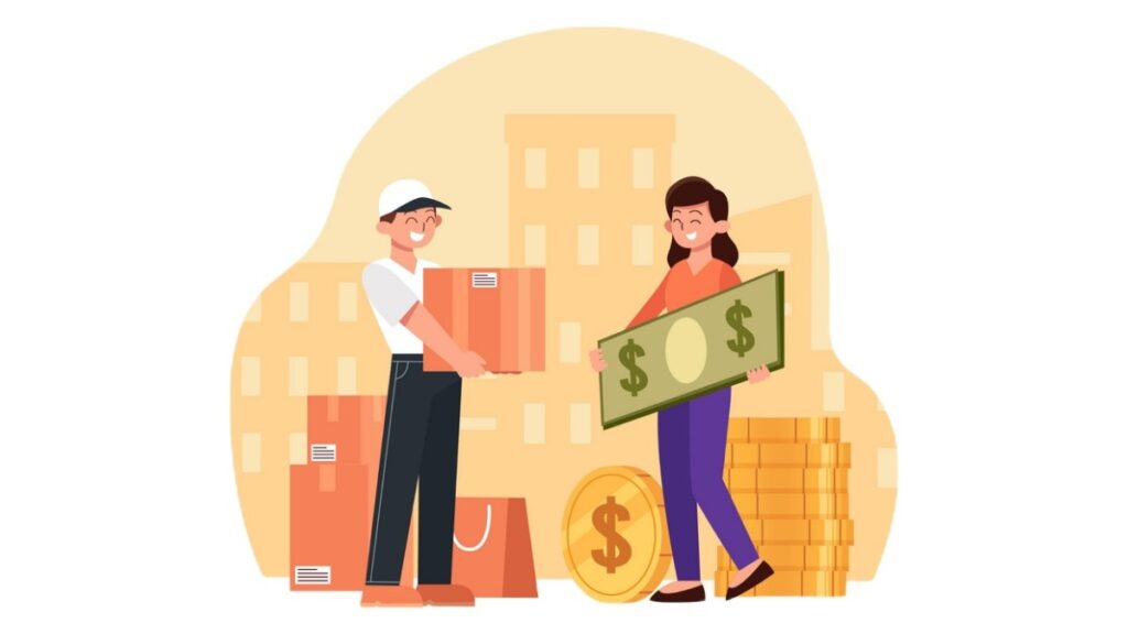 purchasing power comparison showing how money buys fewer goods over time due to inflation