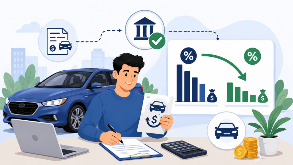 best refinance car loan options us