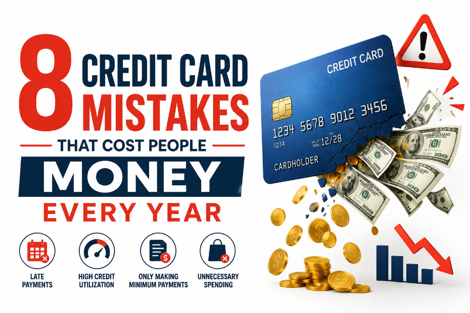 common credit card mistakes and money loss
