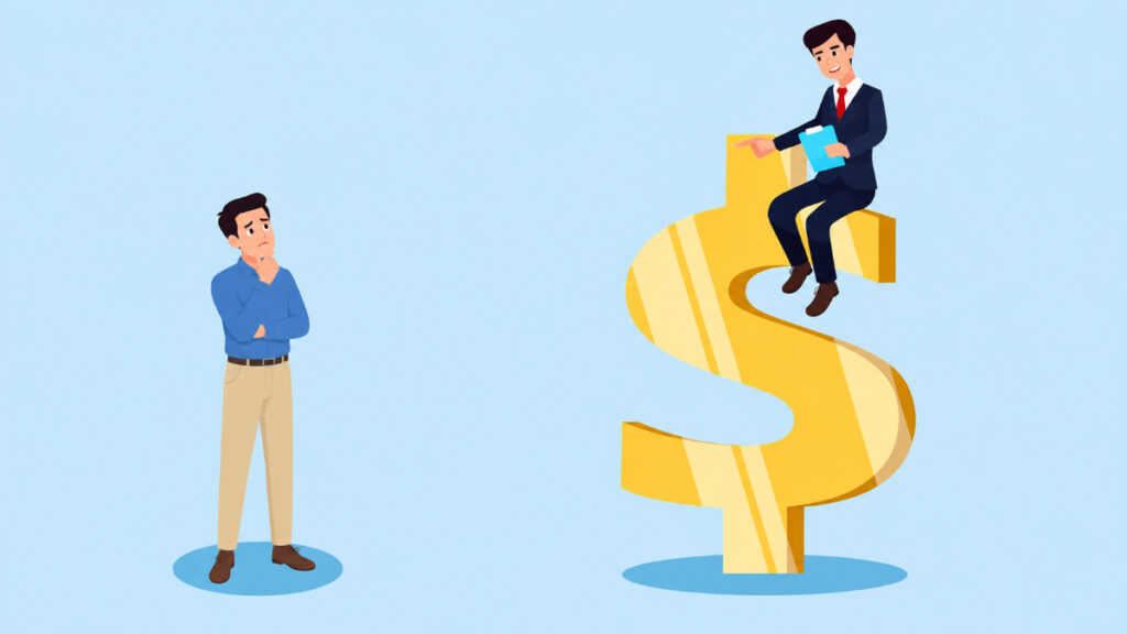 investor a vs investor b: average vs smart investing