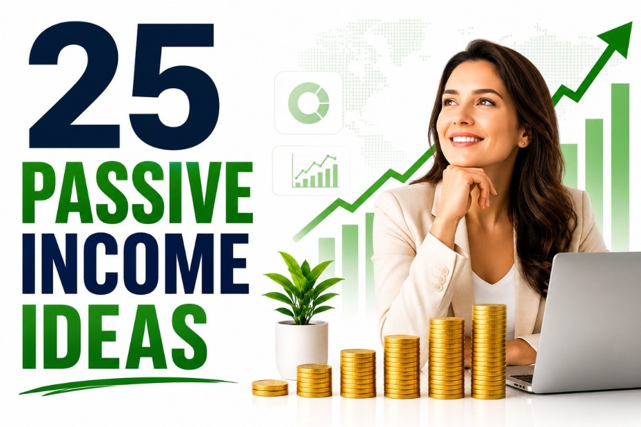 25 passive income ideas for financial freedom