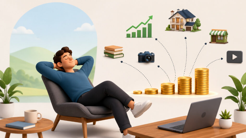 multiple income streams for wealth growth