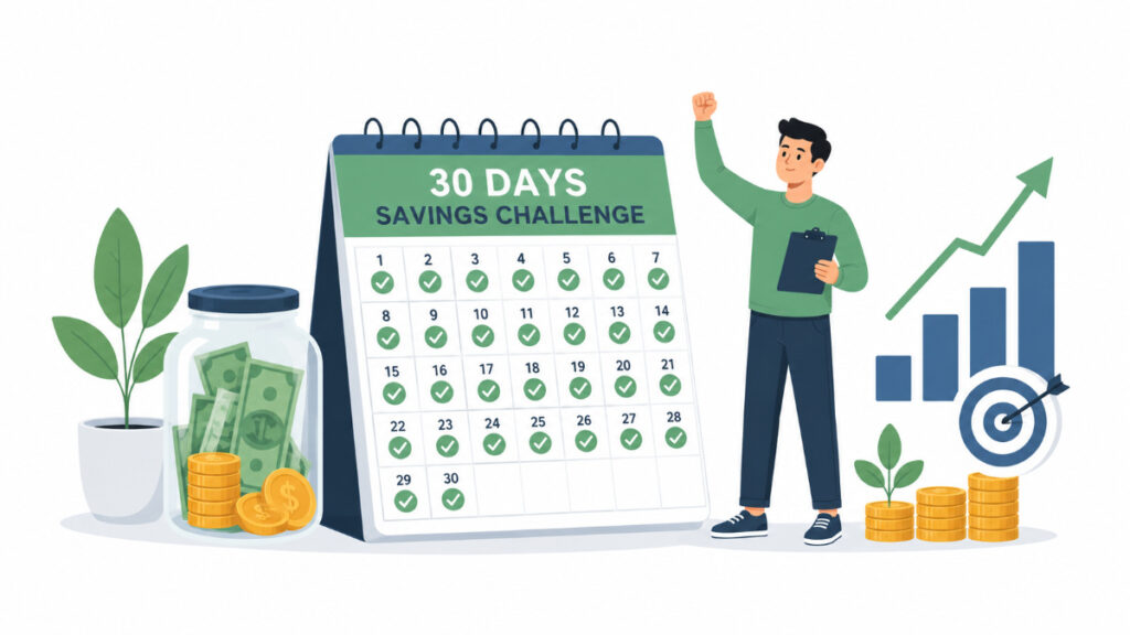30 day money saving challenge