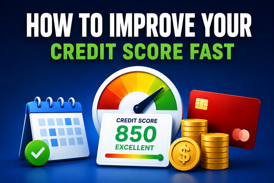 improve credit score fast in 2026