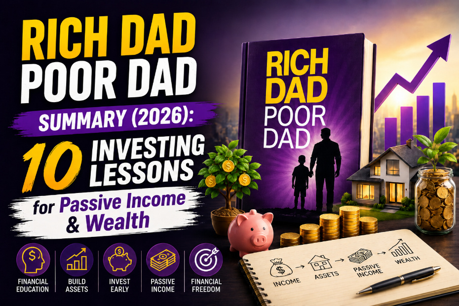 rich dad poor dad summary 2026 investing lessons for passive income and wealth