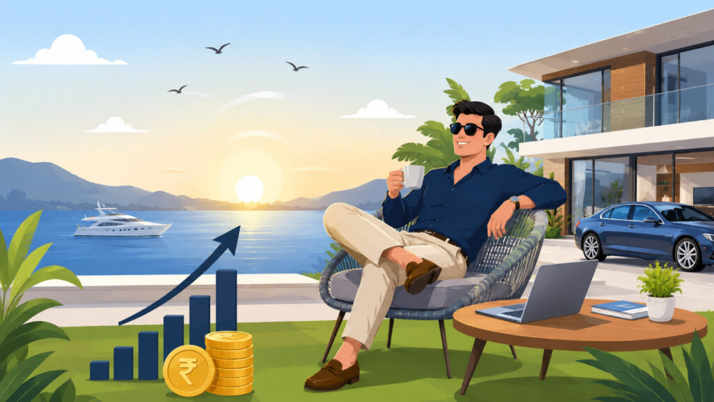 mutual fund wealth building illustration