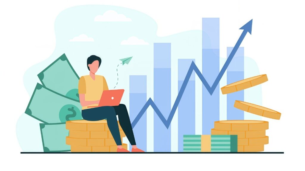 100 dollar investment growth over time