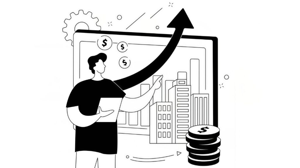 stock ownership and company shares illustration