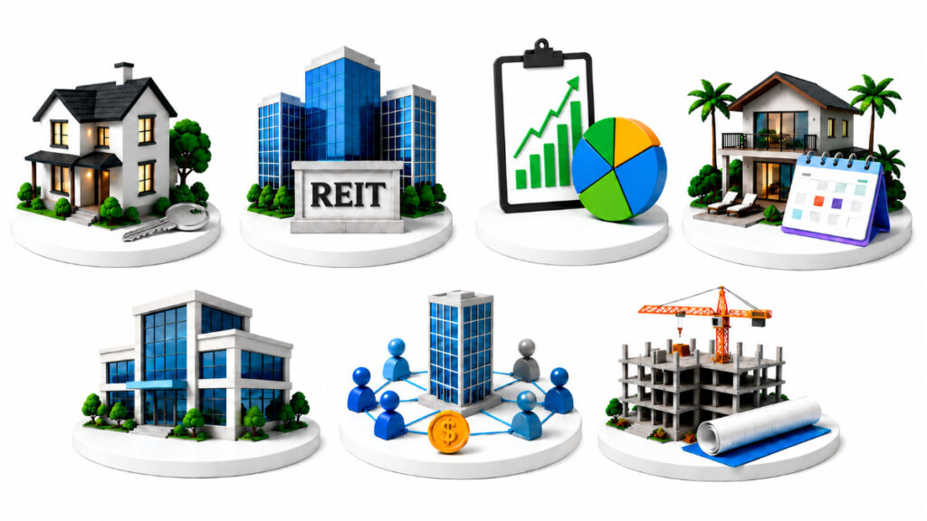 7 Ways to Invest in Real Estate