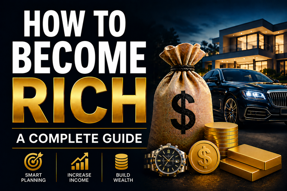 how to become rich guide