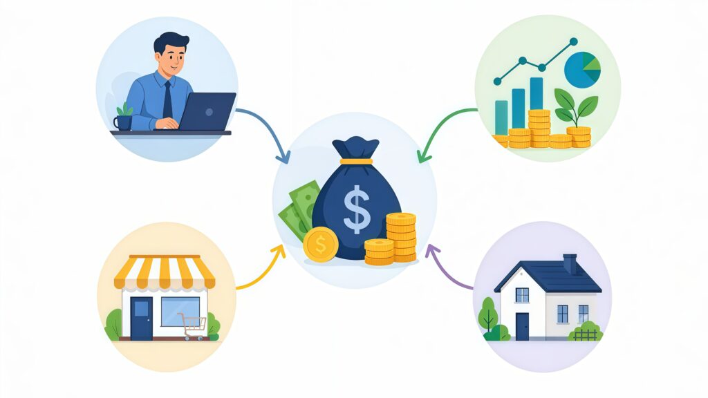 multiple income streams
