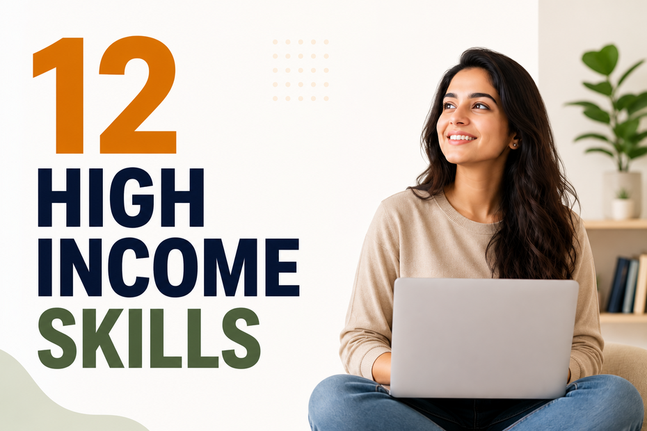 12 high income skills for career growth