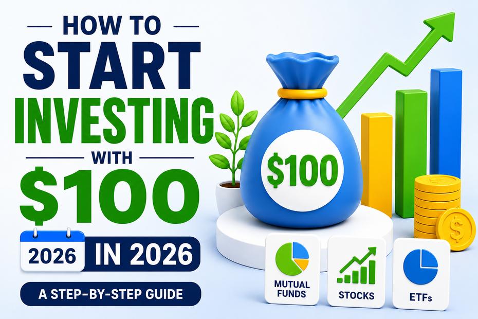 how to start investing with 100 dollars in 2026 for beginners