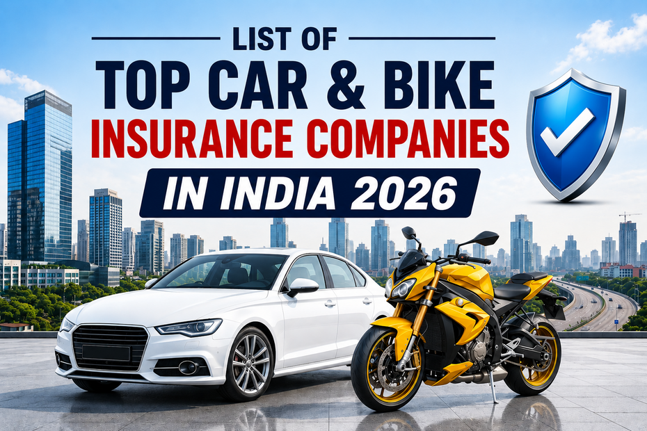 top car and bike insurance companies india 2026