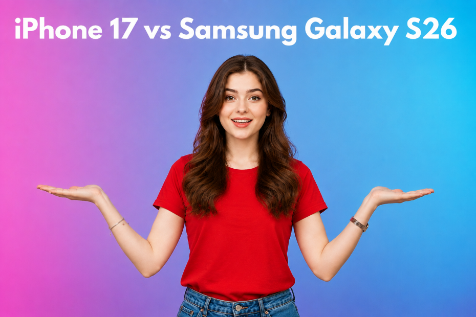 apple iphone 17 vs samsung galaxy s26 5g 2026