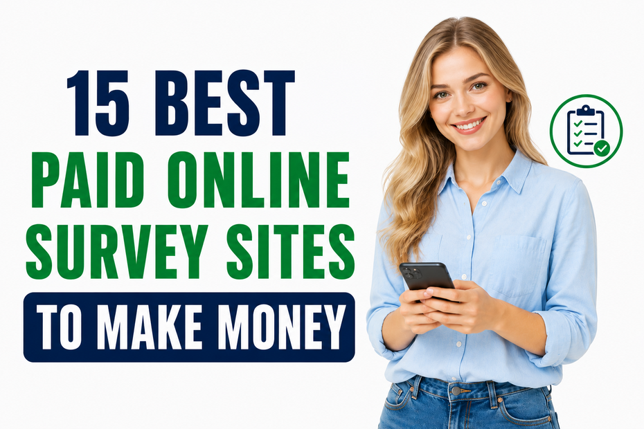 best paid online survey sites 2026