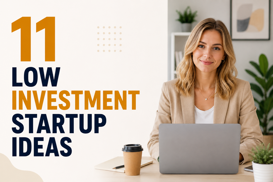 11 low investment startup ideas